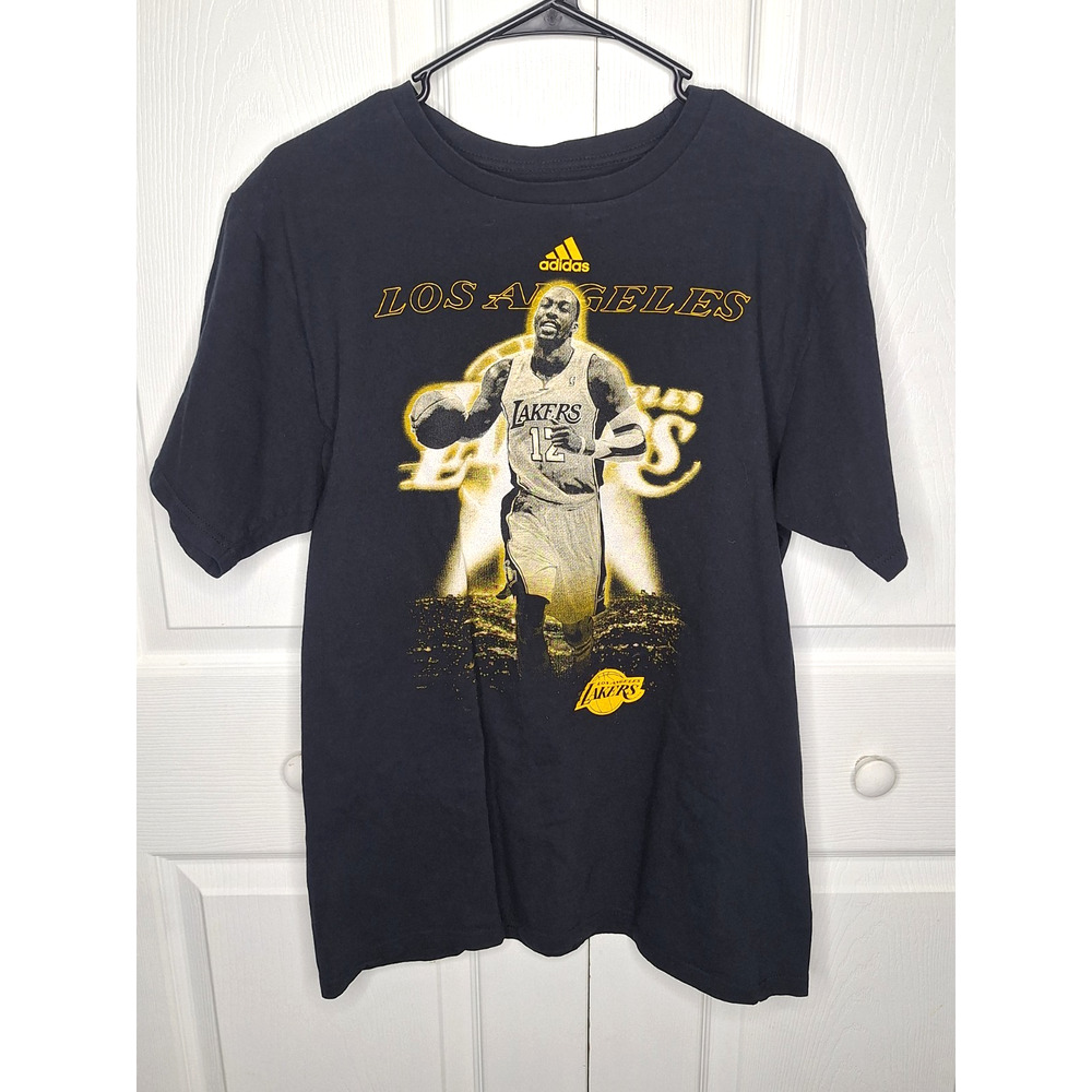 Adidas Los Angeles Lakers Dwight Howard NBA T Shirt size Large